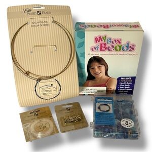 🦋 5/$25 - Vintage 90’s Y2K Bead Kit Bundle for DIY Jewelry Making